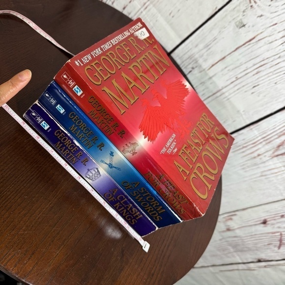 George R. R. Martin books 3 out of the 5 sets of Game of Thrones book Paper Back - Picture 12 of 14